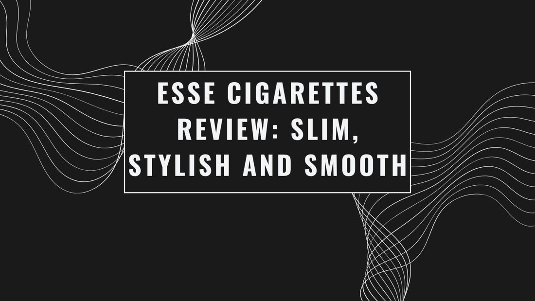 Esse cigarettes review cover